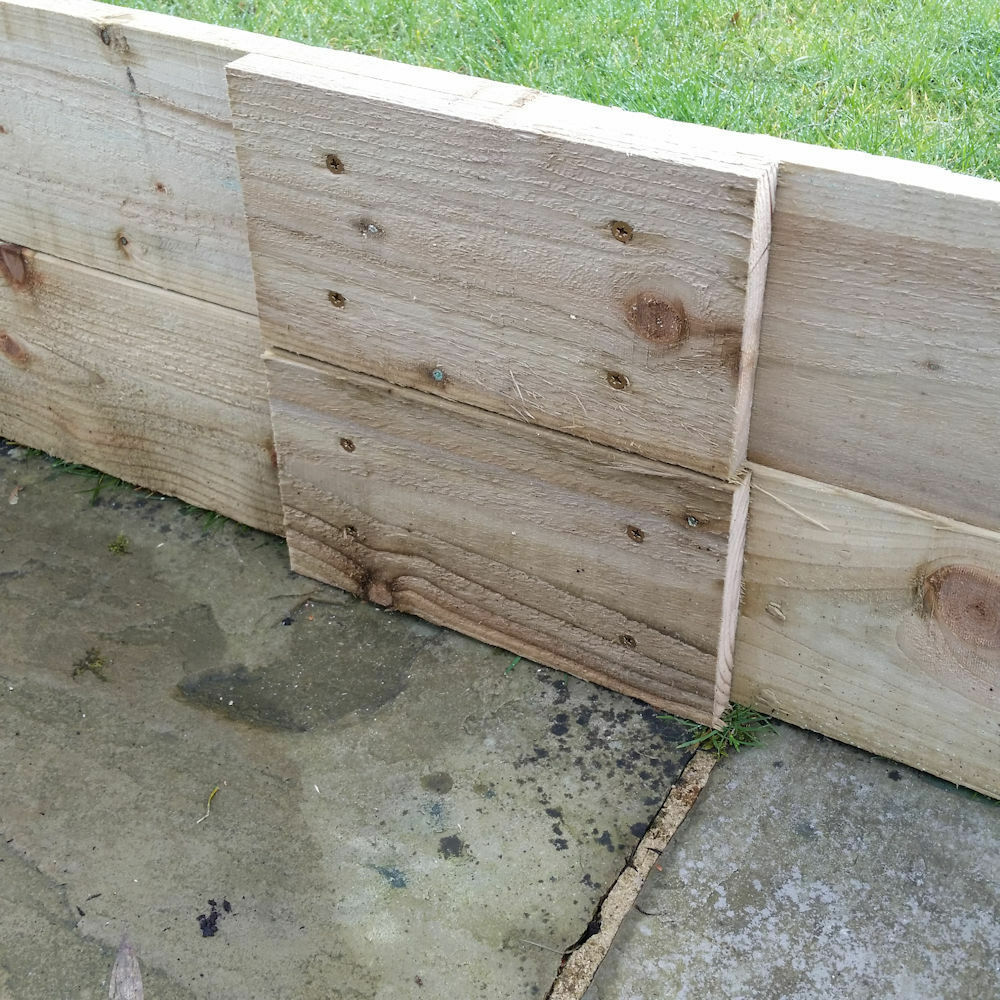Wooden Garden Raised Grow Beds - FSC Treated Timber
