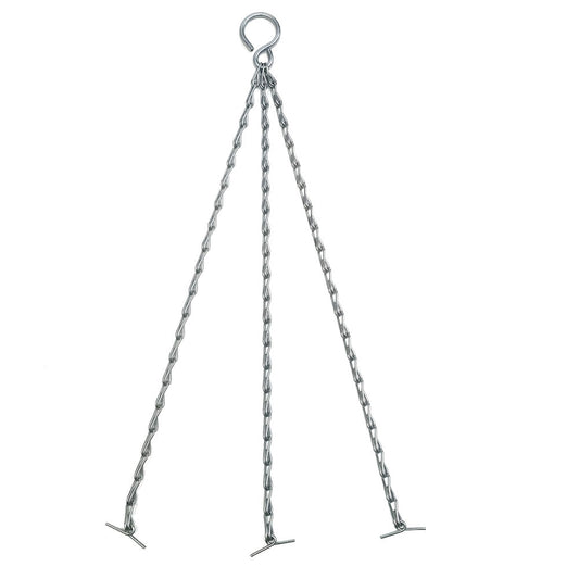 3 Strand - Toggle - Hanging Basket Chains ideal for 12" Plantopia Easy Fill® Baskets